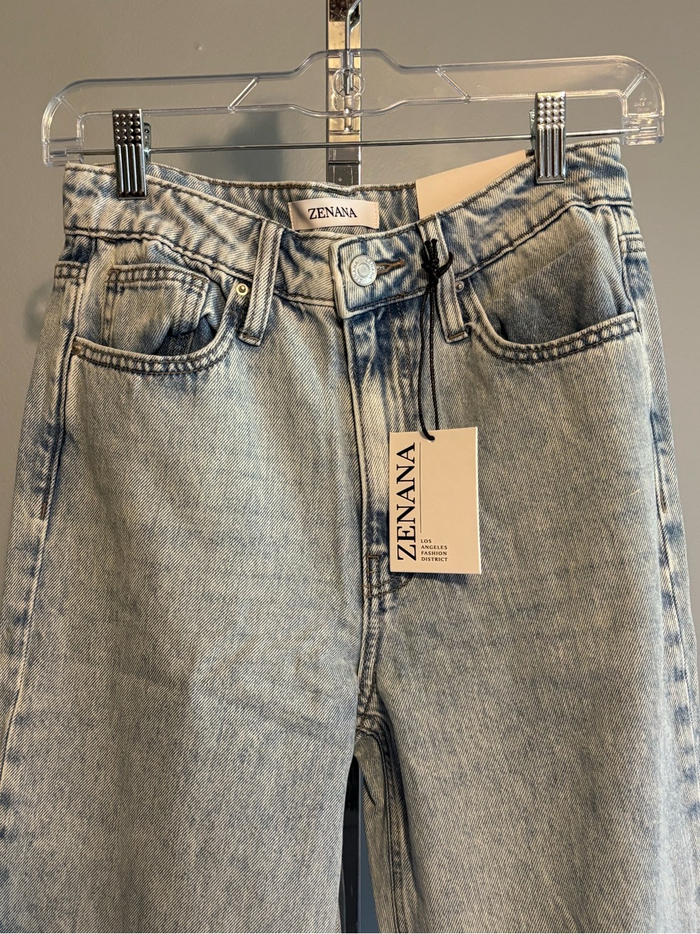 Zenana‎ light wash denim flare jeans in multiple sizes NWT! - Picture 3 of 6